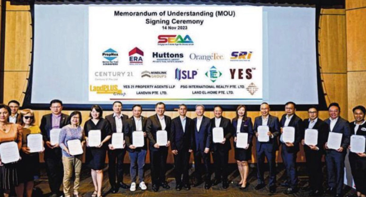 Property agencies ink MOU on co-broking best practices